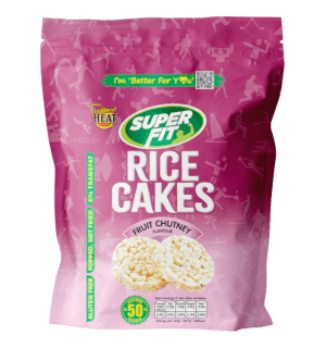 Rice Cakes Fruit Chutney