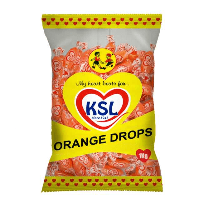 Orange Fruit Drops